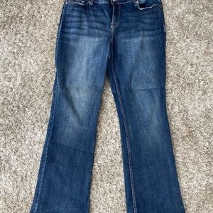 Womens Maurices 15/16R Stretch Bootcut Jeans